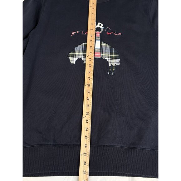 Brooks Brothers Cotton French Terry Golden Fleece Tartan Mens XXL Sweatshirt - Picture 11 of 15